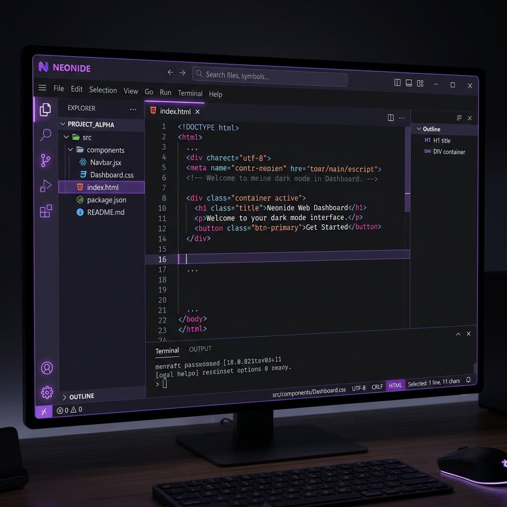 Code Editor UI